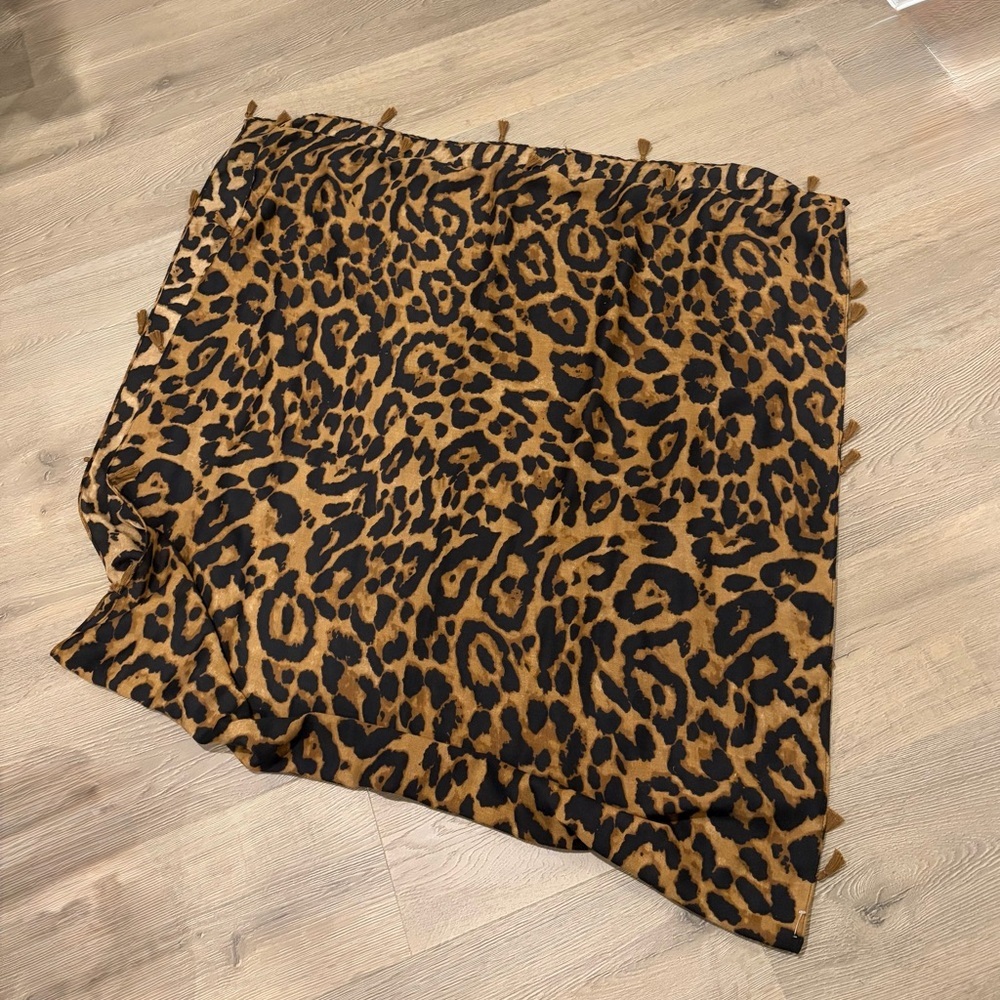 Leopard Print Scarf